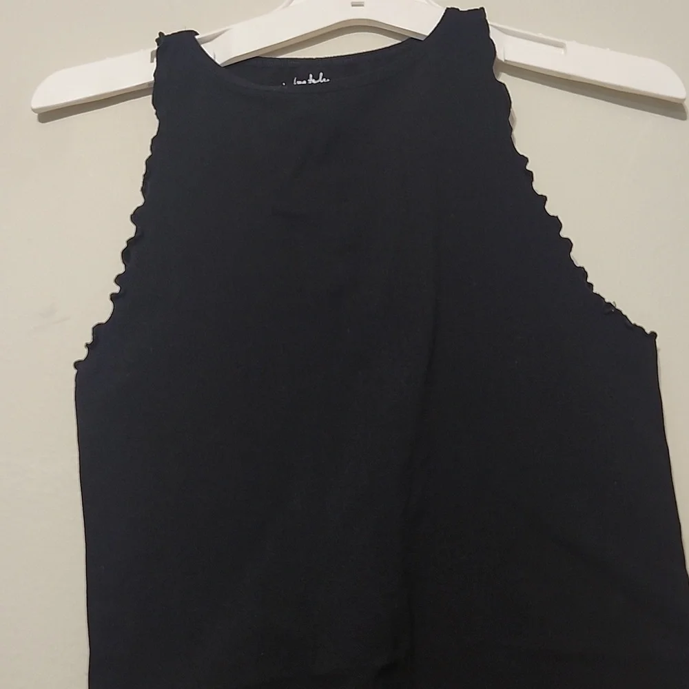 Free People Black Kids Bodysuit